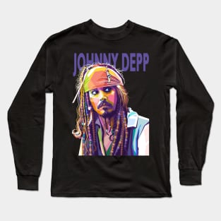 Johnny Depp Long Sleeve T-Shirt